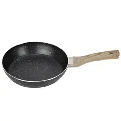 JUST HOME COLLECTION - Sartén Inducción 20 cm Aluminio Negro