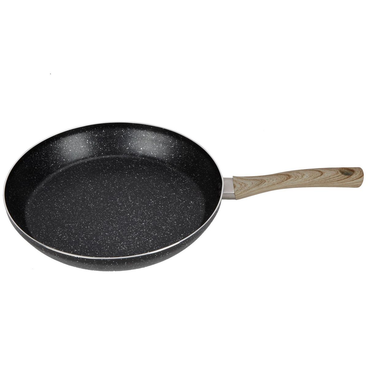 JUST HOME COLLECTION - Sartén Inducción 30 cm Aluminio Negro