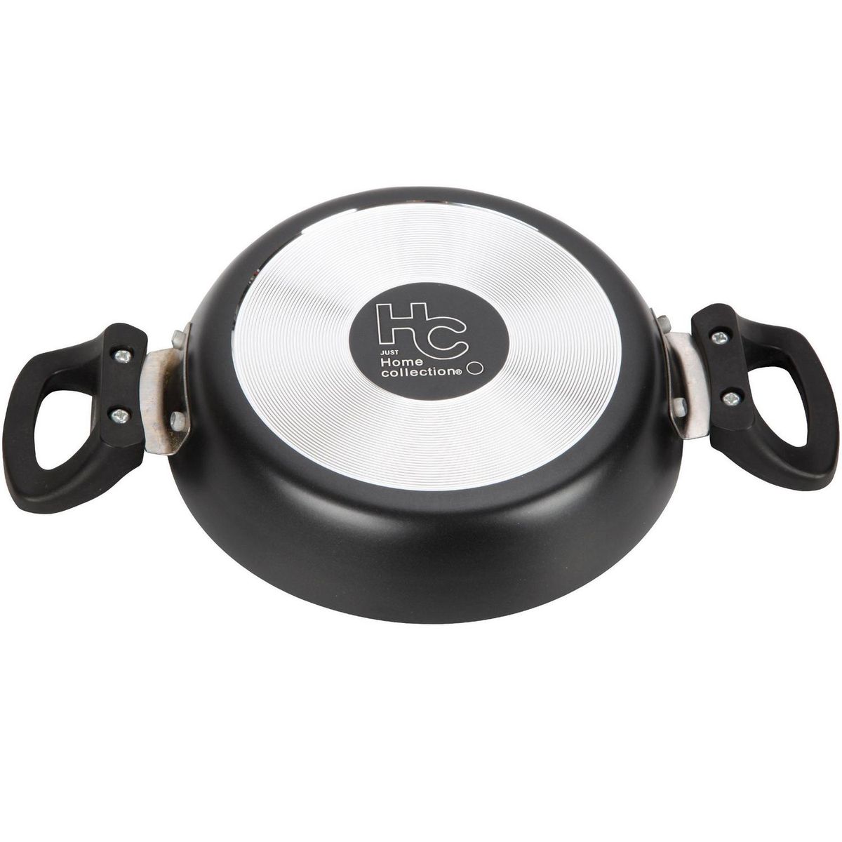 JUST HOME COLLECTION - Paila Antiadherente 16 cm Aluminio Negro