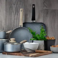 JUST HOME COLLECTION - Plancha 26 cm gris Gris