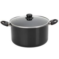 Olla 28 cm antiadherente negra