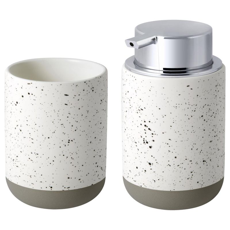  - Set 2 accesorios de baño Shannon