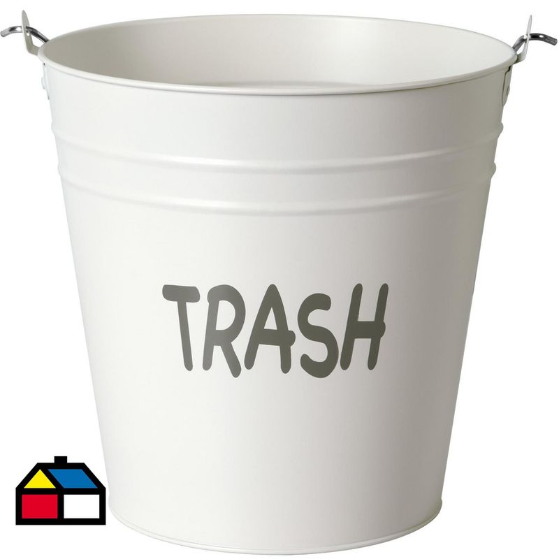 JUST HOME COLLECTION - Basurero Alive 5.5 Litros Metal Multicolor