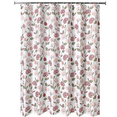 Imagen 2 del producto Cortina de baño Flores 178x180 cm