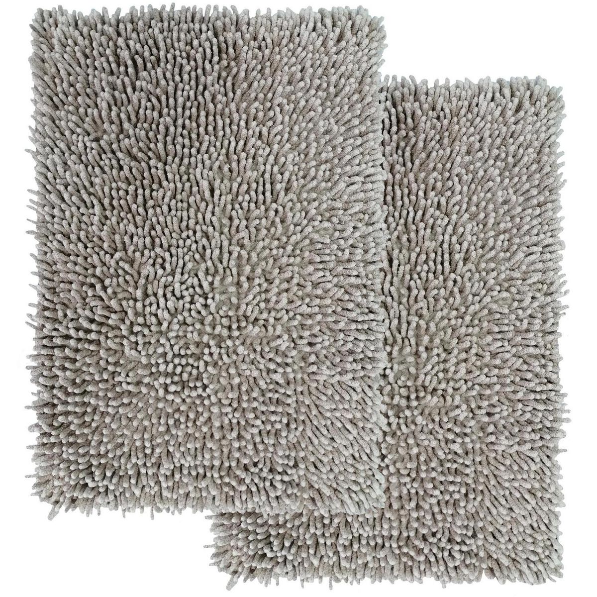 JUST HOME COLLECTION - Set 2 Pisos de Baño ELITE 40x60 cm Algodón Colores Surtidos