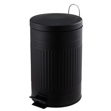 Papelero rilieve 12 l negro