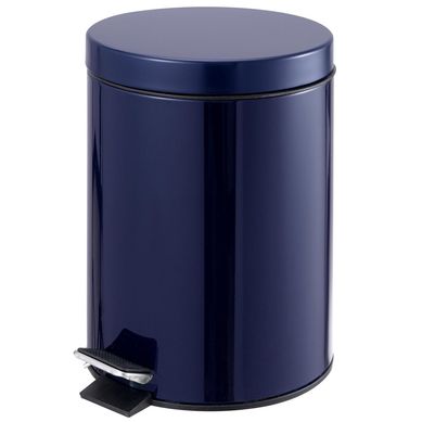 Papelero metlico 5 l azul