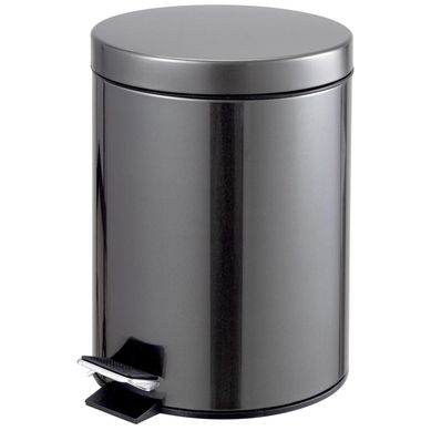 Papelero metlico 5 l gris