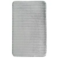 Piso de Baño Perfomance 50x80 cm Poliéster Gris