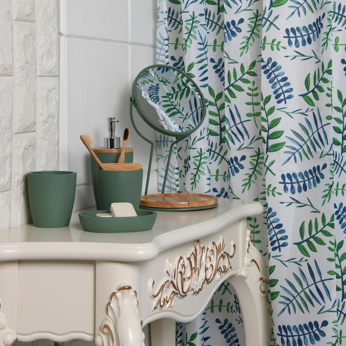 JUST HOME COLLECTION - Portacepillo Fluorita