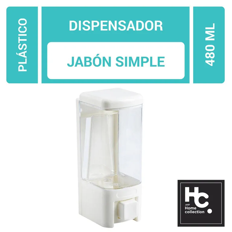 Dispensador De Jabón Blanco