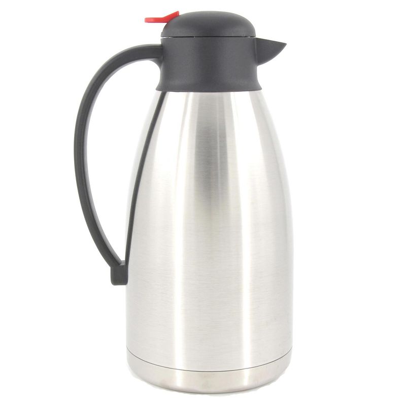 JUST HOME COLLECTION - Jarra Termo 2,5 l Plateado/ Negro