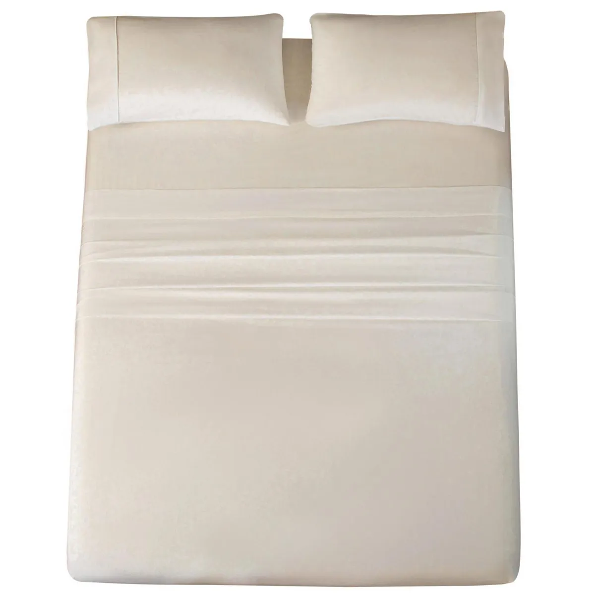 JUST HOME COLLECTION - Juego de Sábanas 100% Algodón 180 Hilos