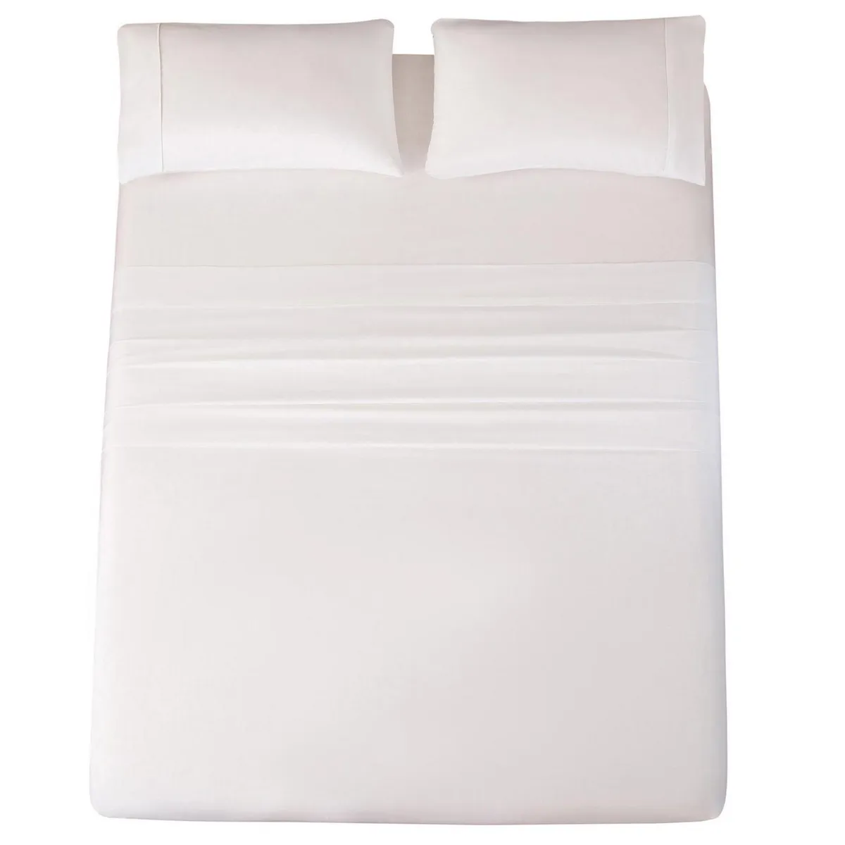 JUST HOME COLLECTION - Juego de Sábanas 100% Algodón 180 Hilos