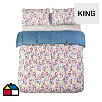 Plumn diseo king Multicolor.