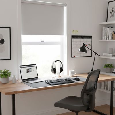 Imagen 2 del producto Cortina Roller Black Out Poliéster Beige