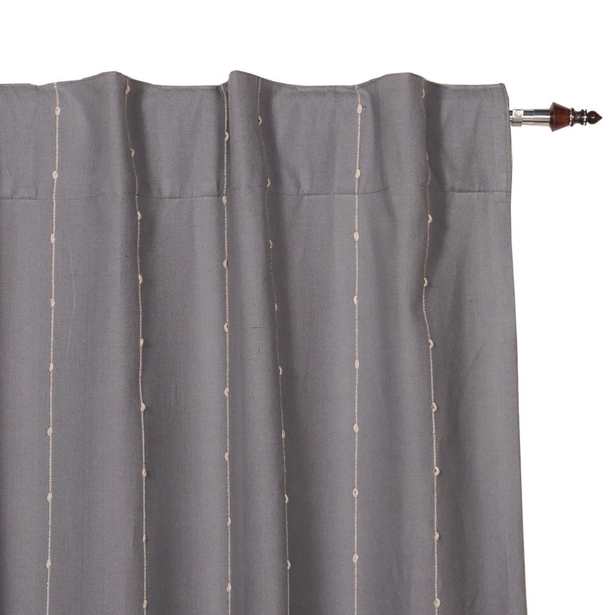 JUST HOME COLLECTION - Cortina 150x240 cm gris