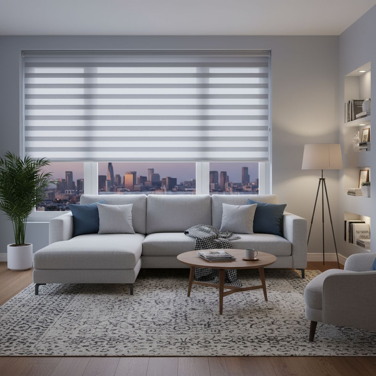 JUST HOME COLLECTION - Cortina Roller Dúo Look Lino