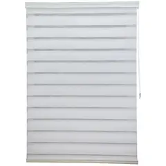 JUST HOME COLLECTION - Cortina roller dúo blanco