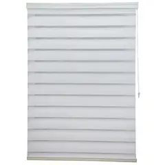 JUST HOME COLLECTION - Cortina roller dúo blanco