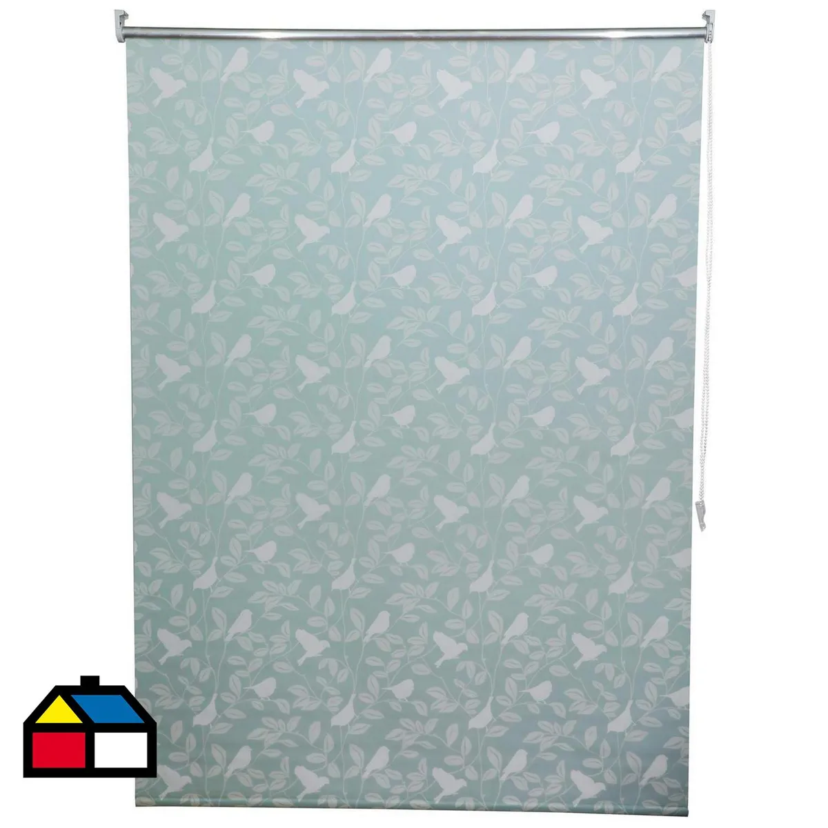 JUST HOME COLLECTION - Cortina roller Bird mint 100x100 cm
