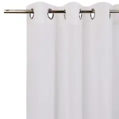 JUST HOME COLLECTION - Velo jacquard puntos 140x220 cm blanco