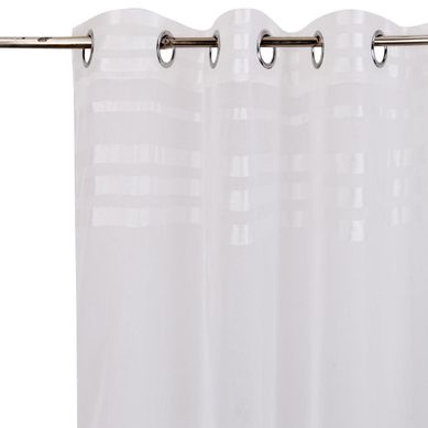 Velo lneas 140x220 cm blanco