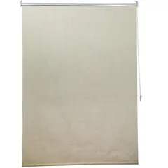 JUST HOME COLLECTION - Cortina Roller Black Out Texturada Beige