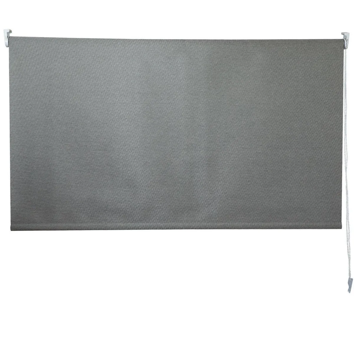 JUST HOME COLLECTION - Cortina Roller Black Out Texturada Gris