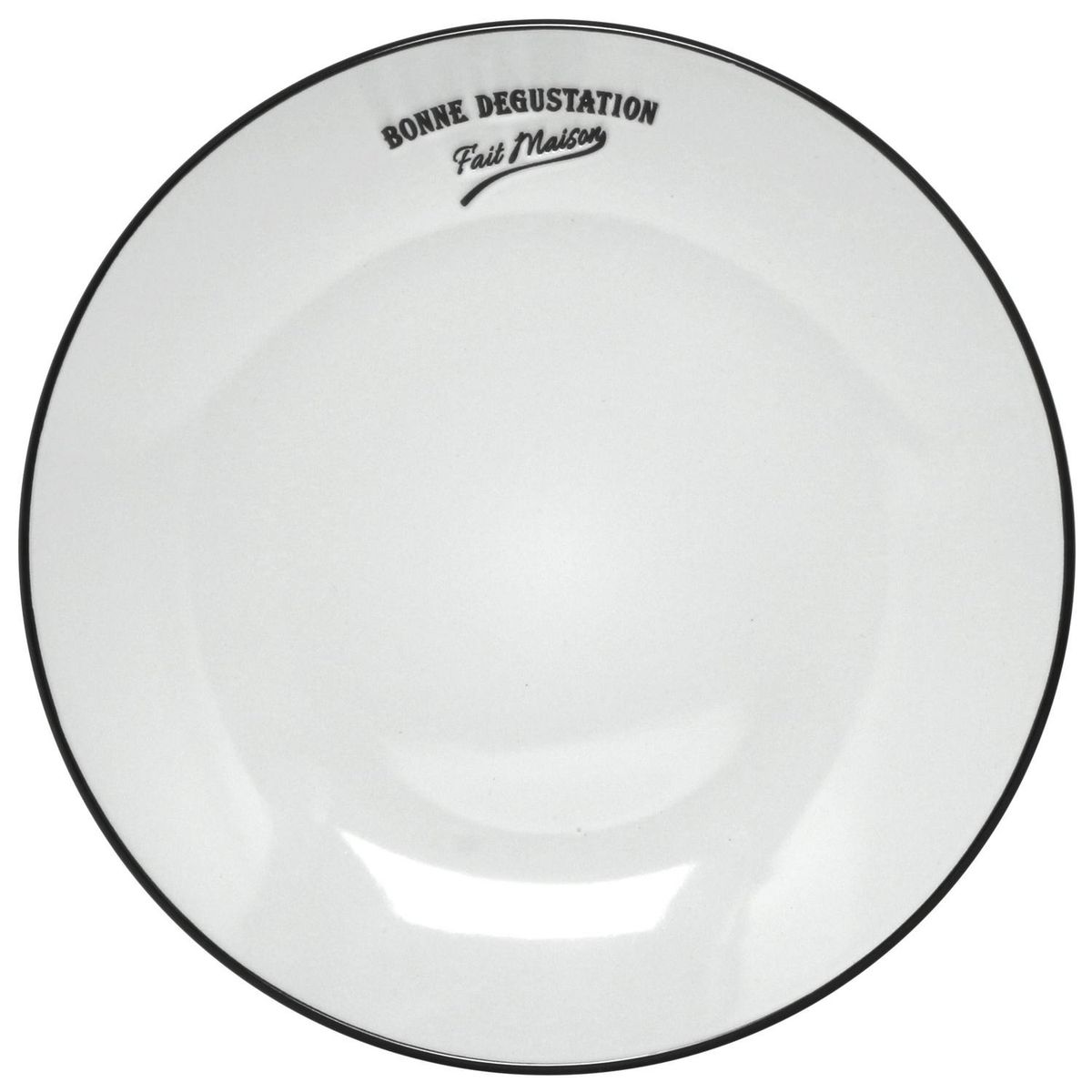 JUST HOME COLLECTION - Plato ensalada bistro blanco