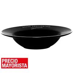 JUST HOME COLLECTION - Plato sopa bistro negro