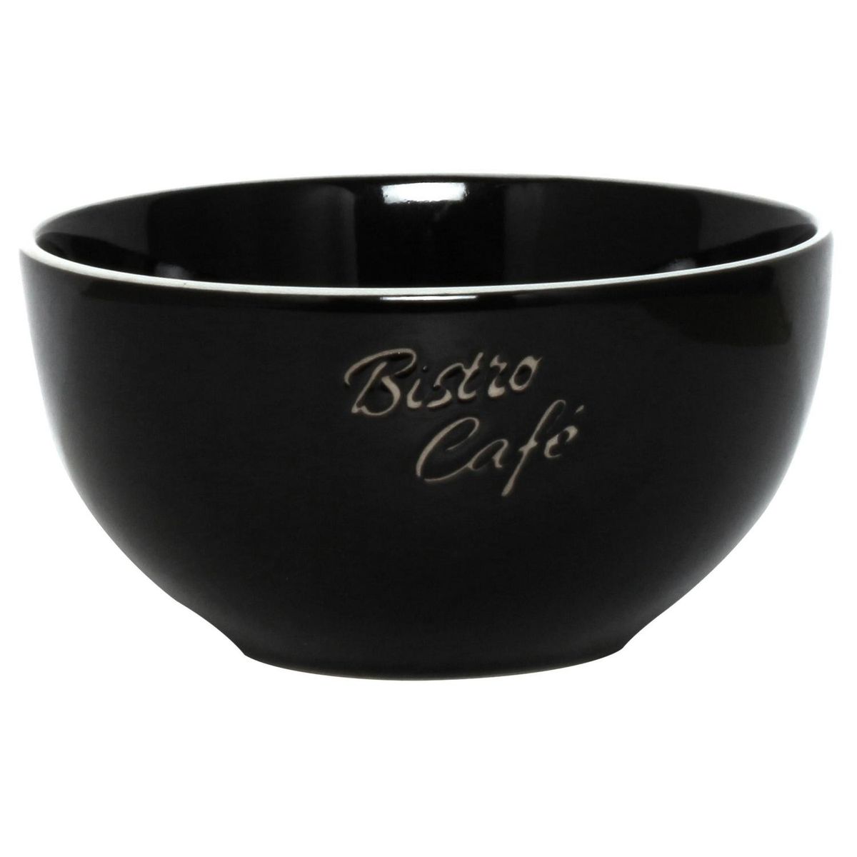 JUST HOME COLLECTION - Bowl Gres Negro Urbano Industrial Just Home Collection