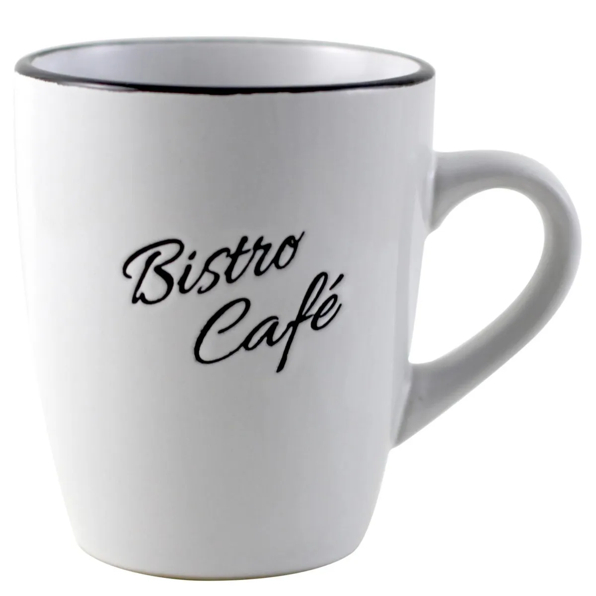 JUST HOME COLLECTION - Tazón 355 ml Cerámica Bistro Blanco