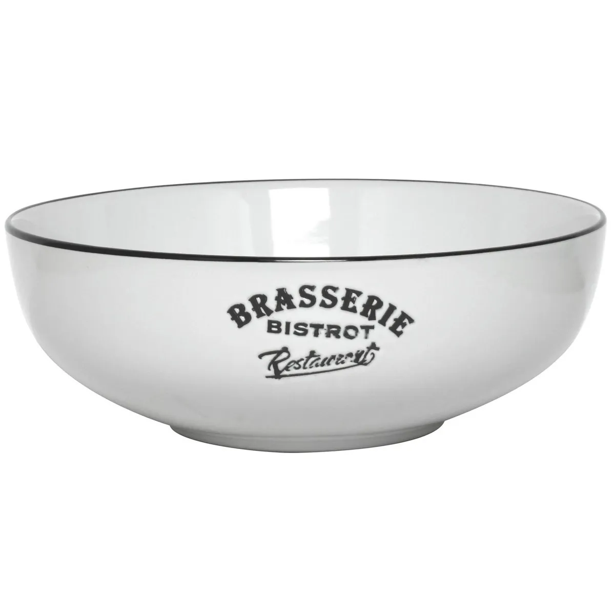 JUST HOME COLLECTION - Fuente Ensaladera Bistro Blanco 25x25cm