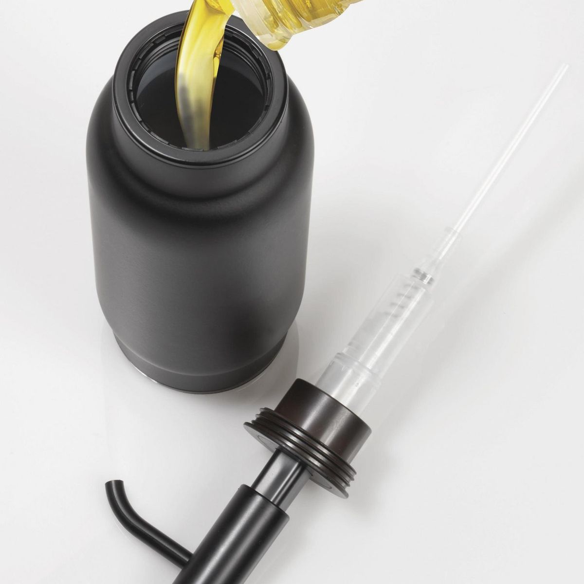 INTERDESIGN - Dispensador Austin negro