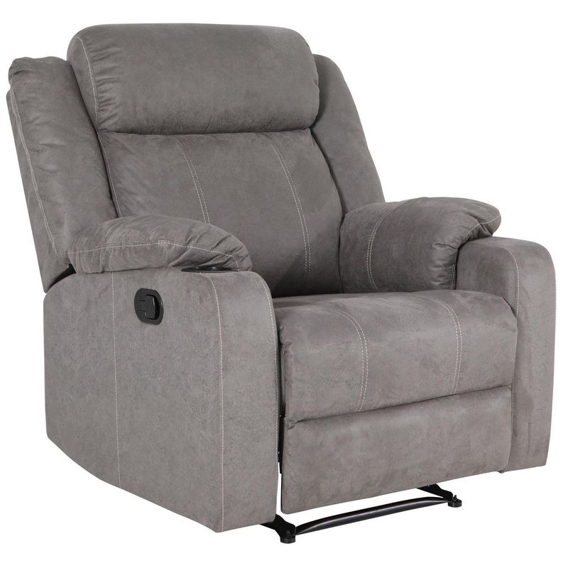 JUST HOME COLLECTION - Sillón Reclinable 1 cuerpo BT-R8788A31T 94x104x165 cm Gris