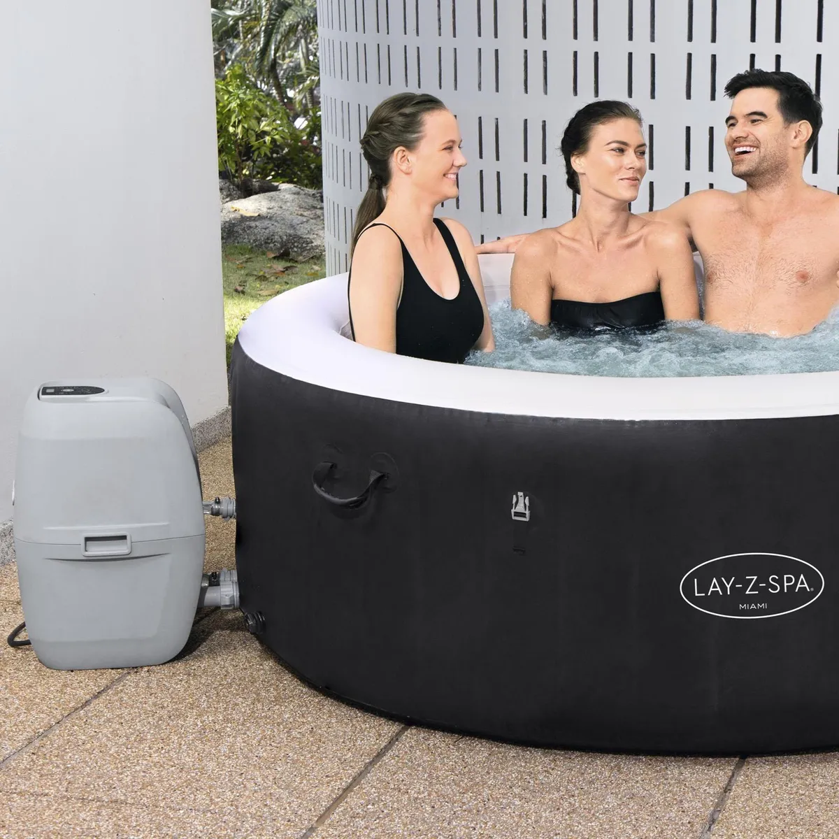 BESTWAY - Spa Inflable Miami 180x180 cm 669 l