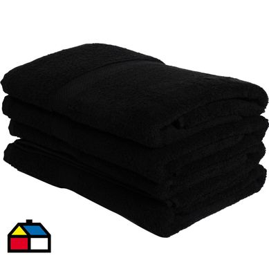 Set 4 Toallas 506 Gramos 68X137 Cm