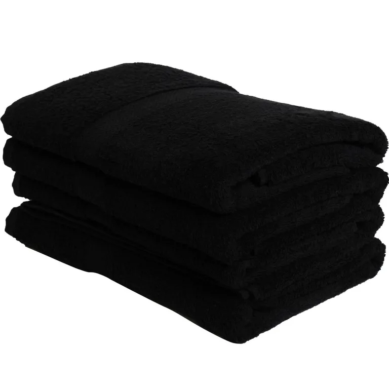 Set de Toallas 506 gr Algodón 68x137 cm Negro