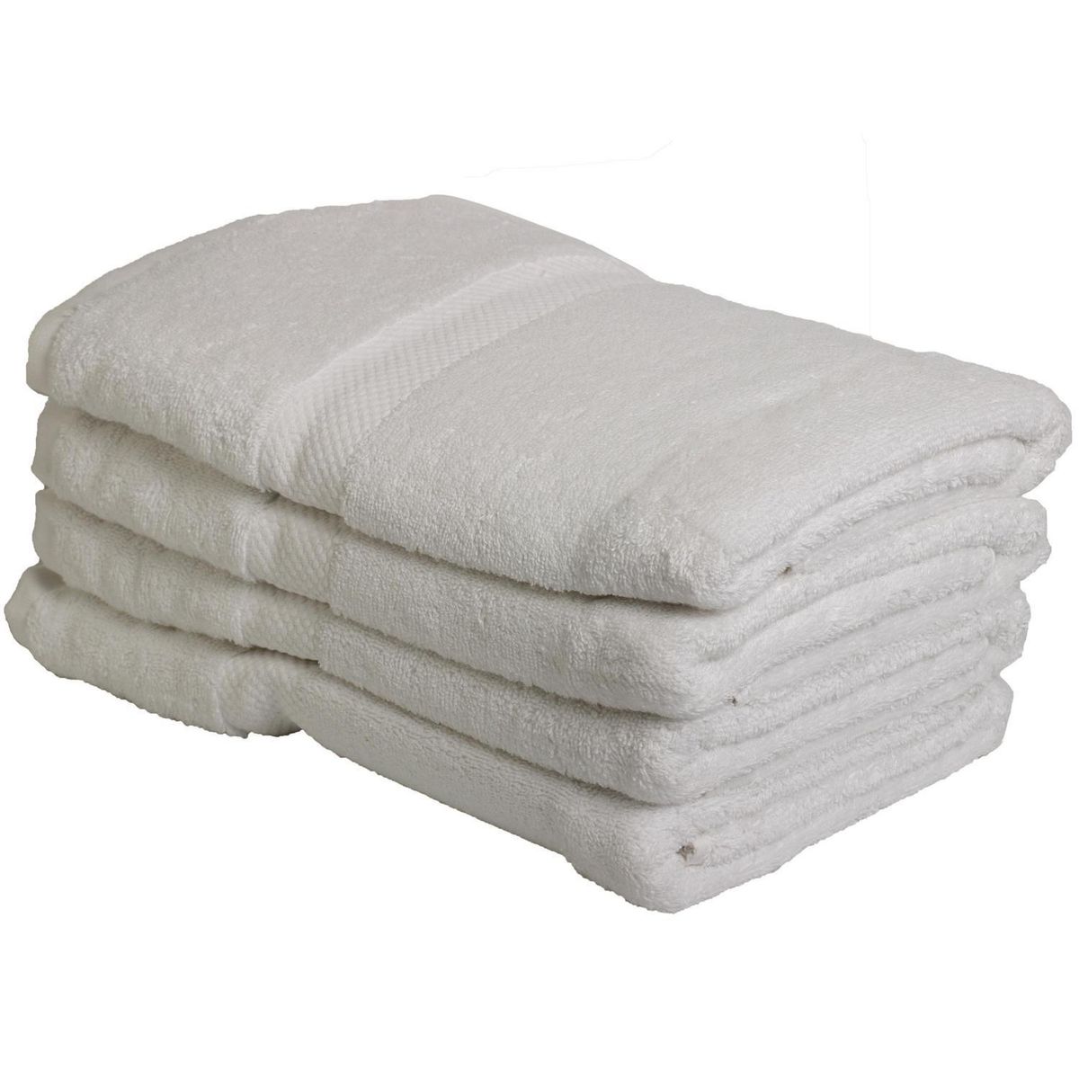 JUST HOME COLLECTION - Set 4 Toallas Cuerpo Algodón 506gr 68x137 cm