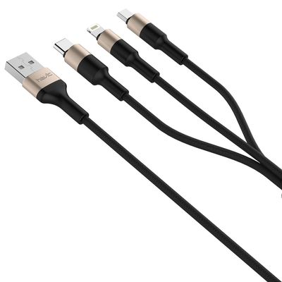 Imagen 2 del producto Cable 3 En 1 Micro Usb Tipo C Lightning