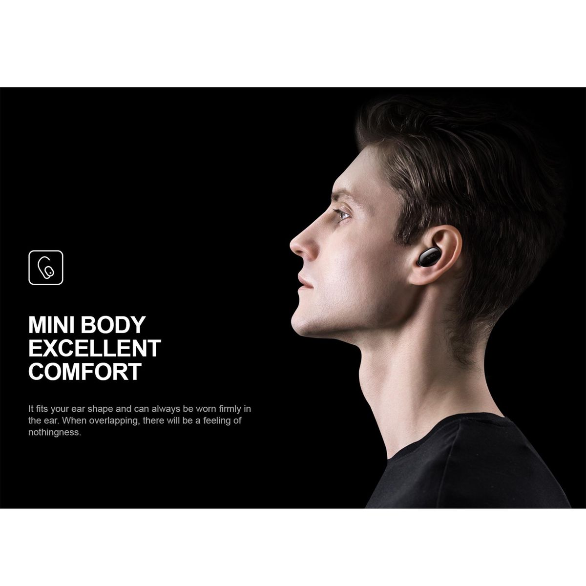 HAVIT - Audifono Earbuds negro