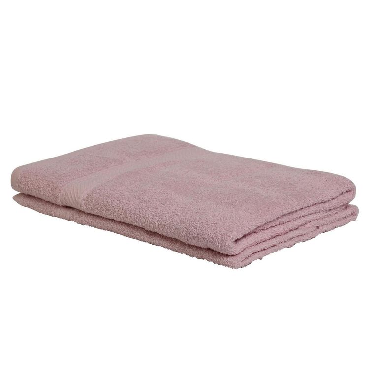 Set de Toallas Mano/Cuerpo 360 gr Algodón 70x140 cm Rosa