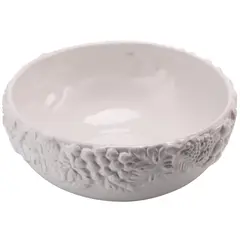 JUST HOME COLLECTION - Bowl Cerámica Redonda 25x25 cm Blanco