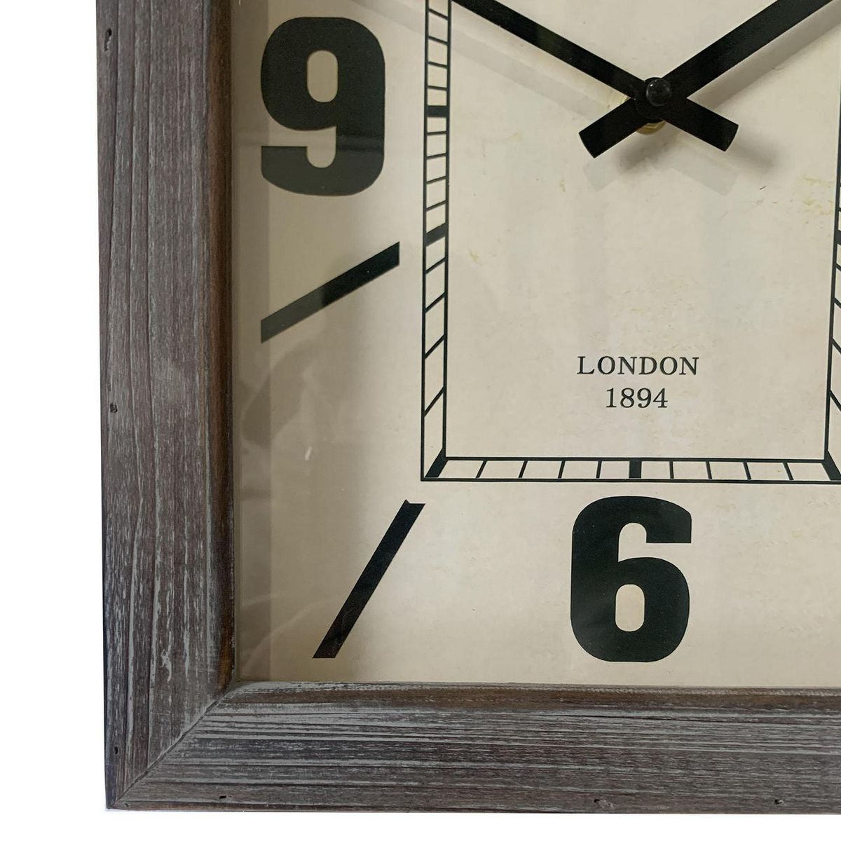 JUST HOME COLLECTION - Reloj recta London 30x53 cm gris