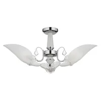 Lámpara Techo New Milan Acero Blanco