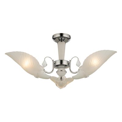 Imagen 2 del producto Lámpara Techo New Milan Acero Blanco