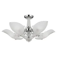 Lámpara Techo New Milan Acero Blanco