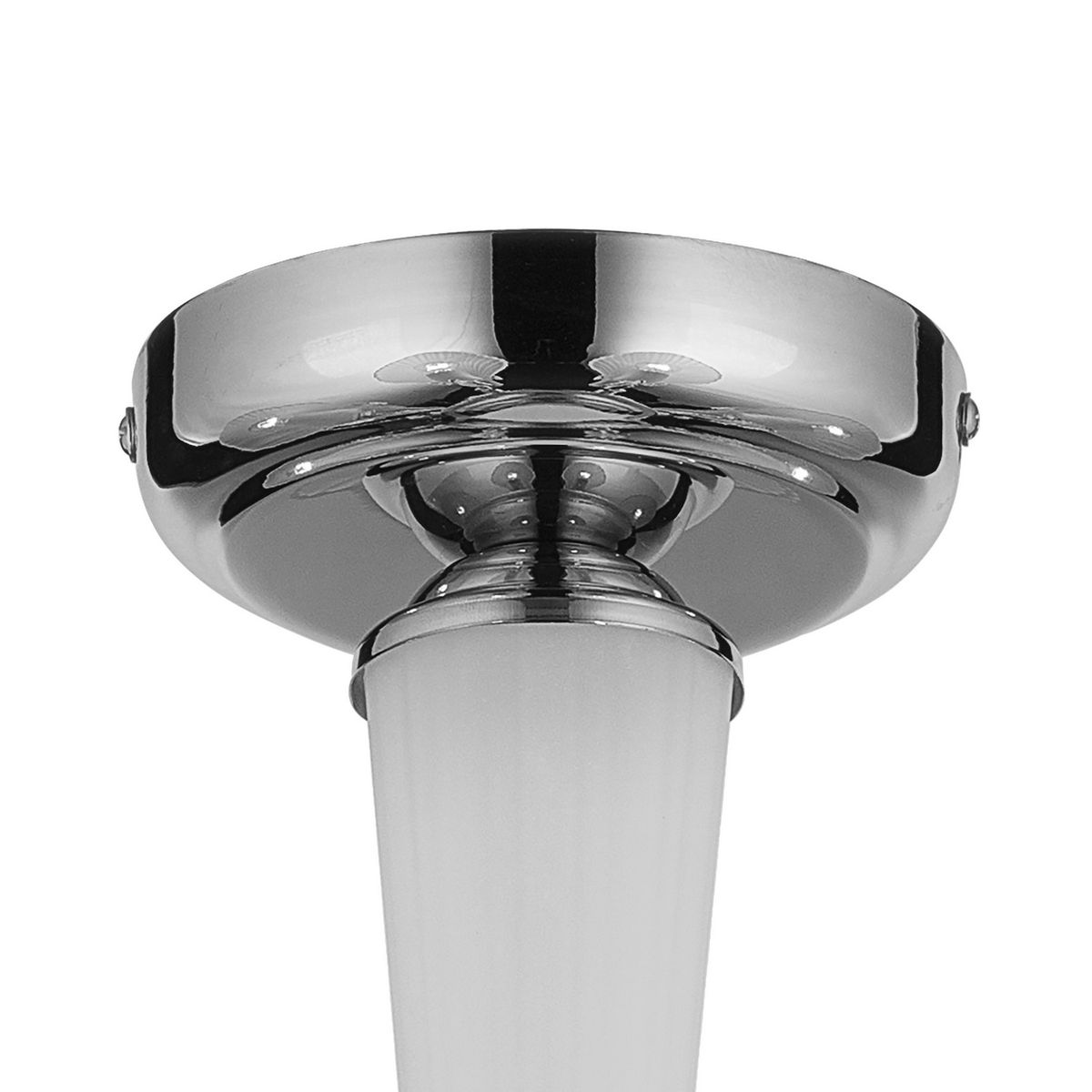 CASA BONITA - Lámpara Techo New Milan Acero Blanco