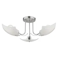 Lámpara Techo New Madrid Acero Blanco